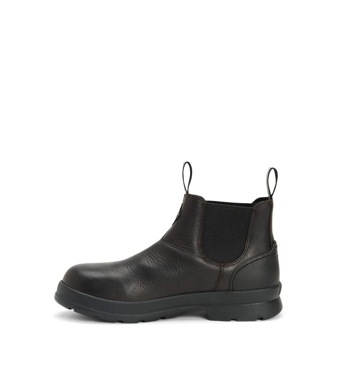 Bottines chelsea chore farm homme noir café Muck Boots-3