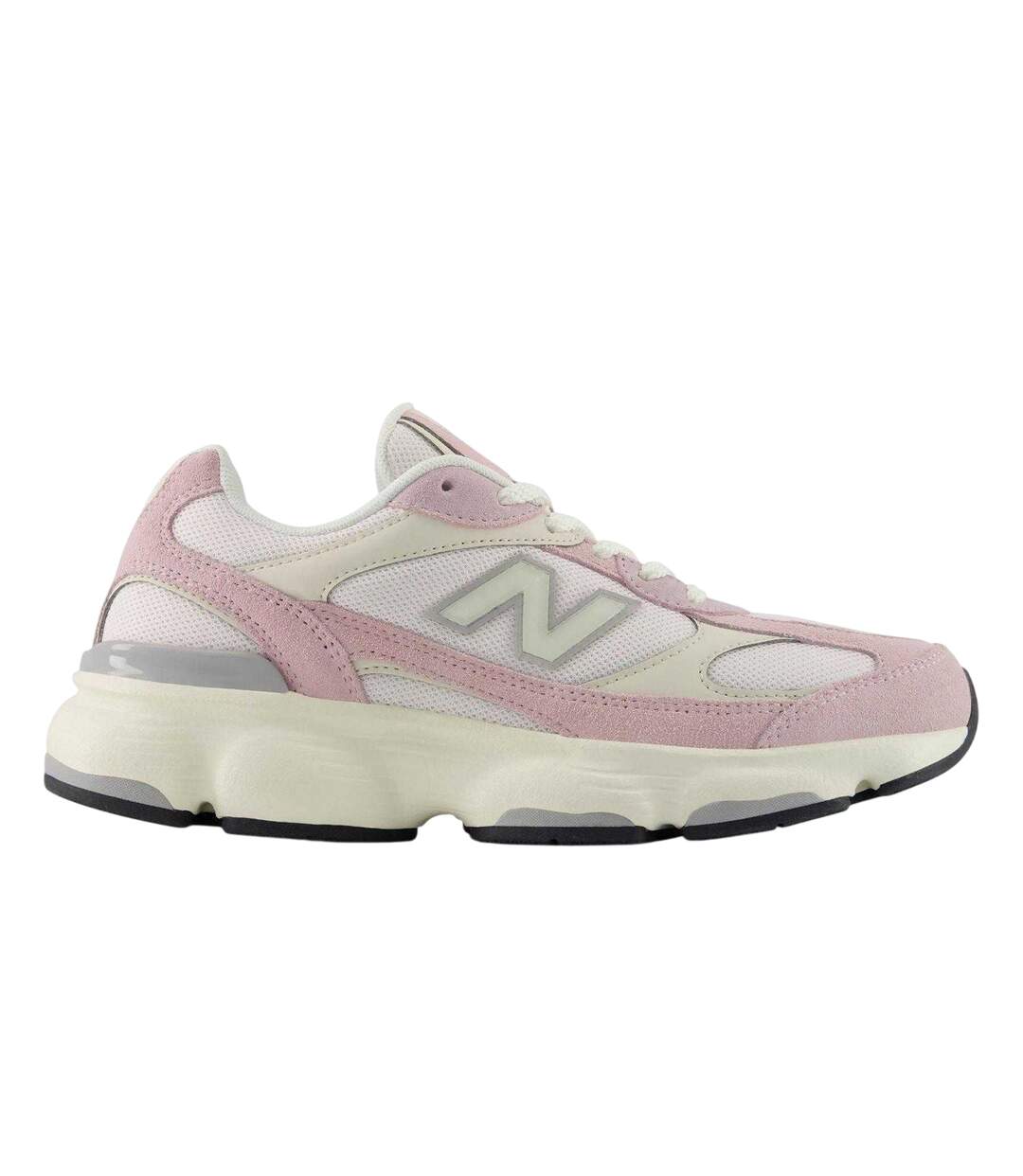 Baskets Femme Rose Pâle Blanc Cassé New Balance-1
