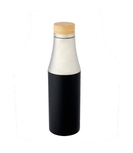 Avenue Hulan Stainless Steel 540ml Water Bottle (Solid Black) (One Size) - UTPF3690