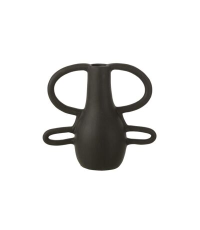 Vase Design 4 Poignées Bali 36cm Noir