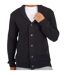 Mens Button Cardigan Midnight Navy Brave Soul-2