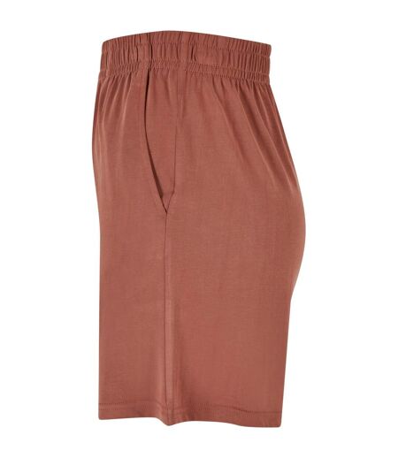 Womens/ladies Modal Shorts Terracotta Urban Classics