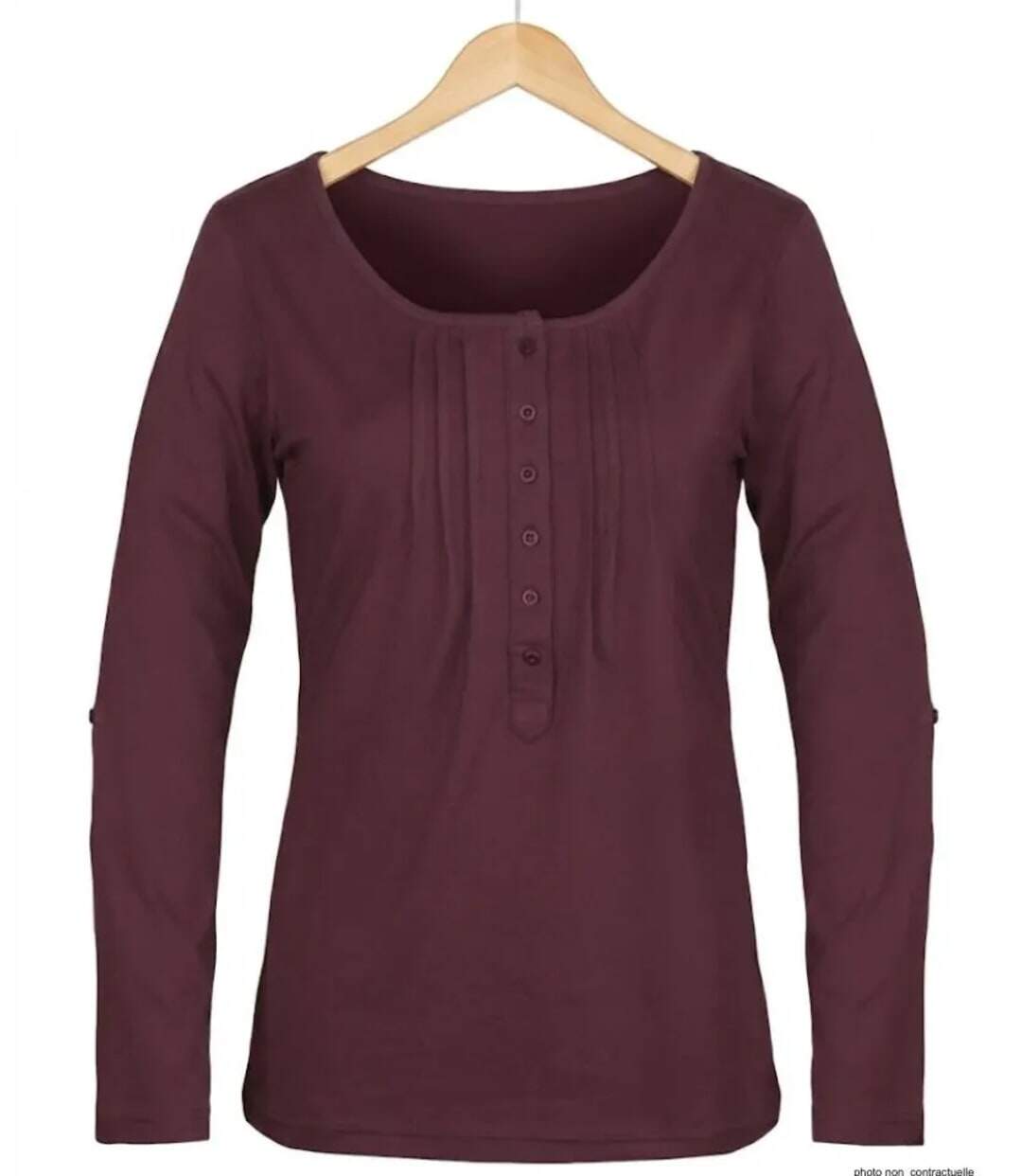 Tee-shirt MAYFLOWER NANNY1 à manches modulables : confort et style ajusté-2
