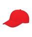 Casquette De Baseball Rouge L-Merch-1