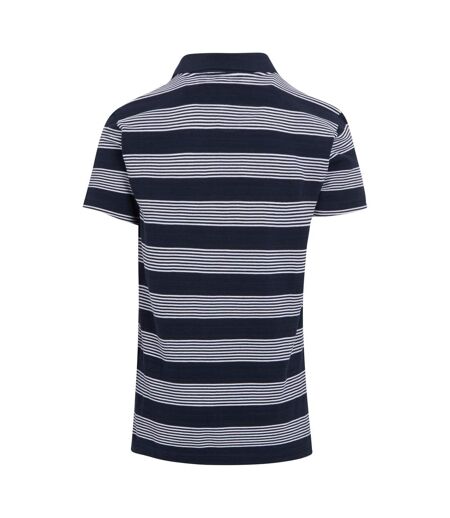 Polo tempete homme bleu marine / blanc Regatta