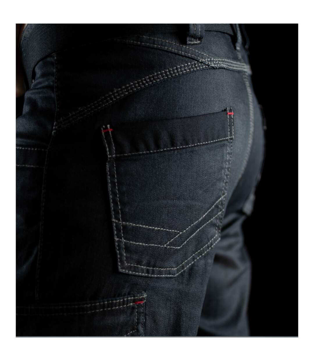 Jeans de travail Cordura Sagittarius Würth MODYF Denim Noir-3