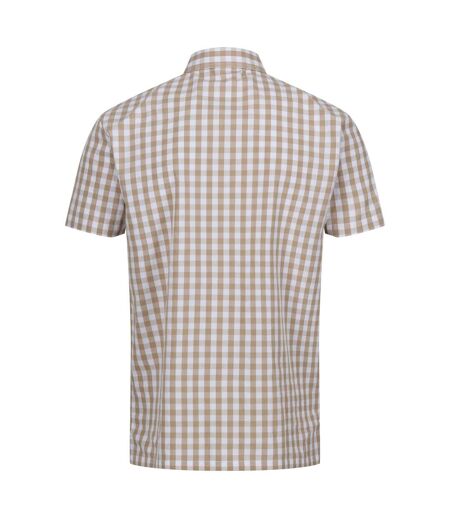 Chemise denmoor homme avoine / blanc Regatta