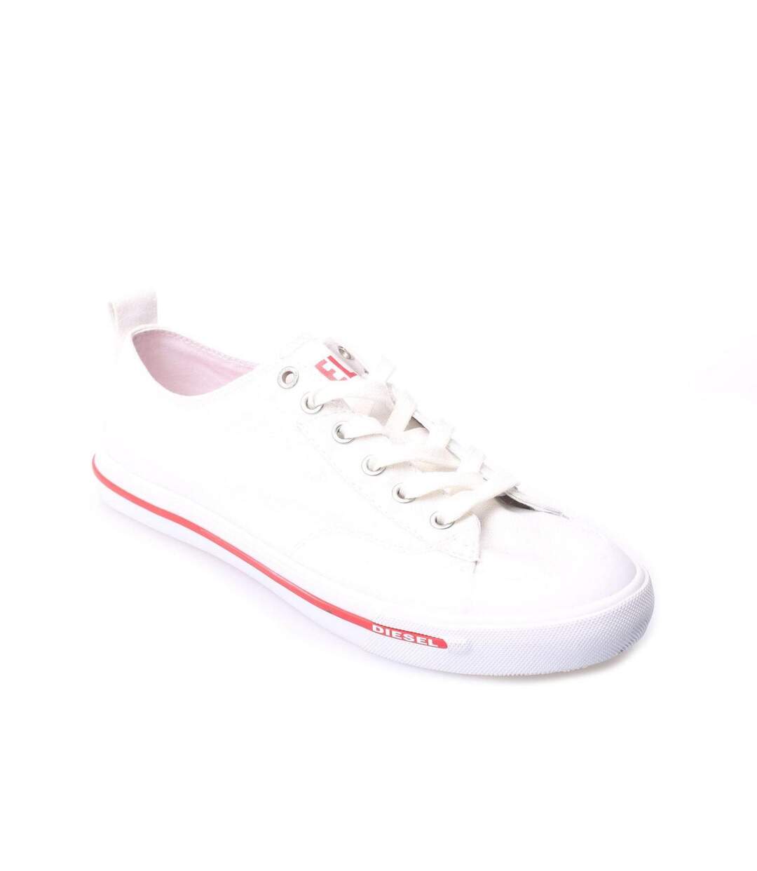 Baskets Motif/style Détail Rayé S-athos Homme Blanc Diesel-4