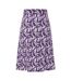 Jupe Motif/style Orge Femme Violet Lazy Jacks-3