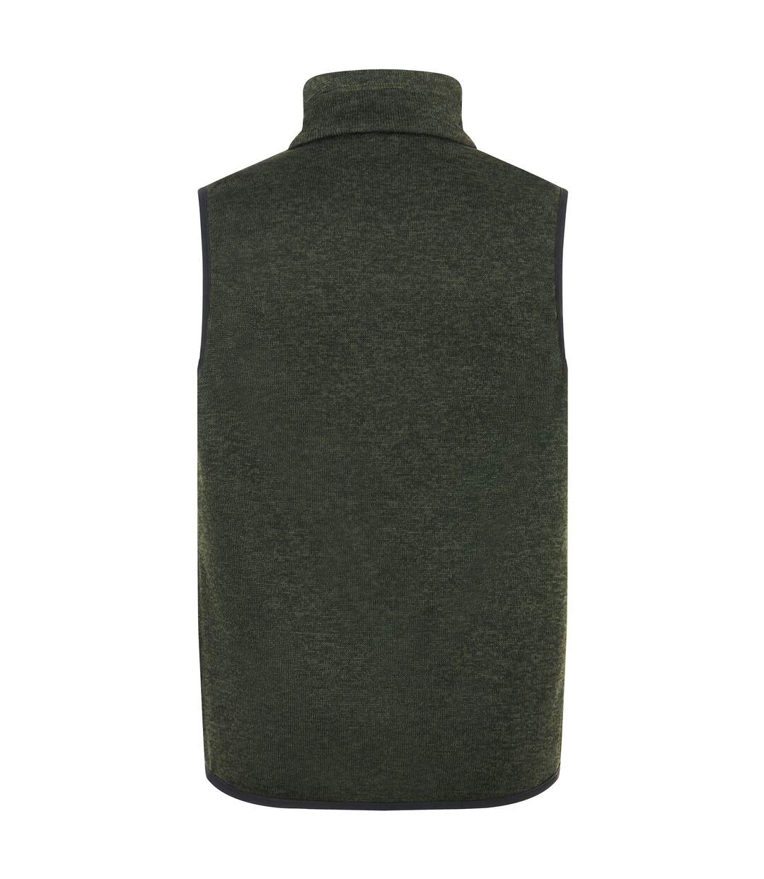 Veste Polaire Sans Manches À Col Montant Et Poche Sur Poitrine Newhill Homme Kaki Foncé Regatta-3
