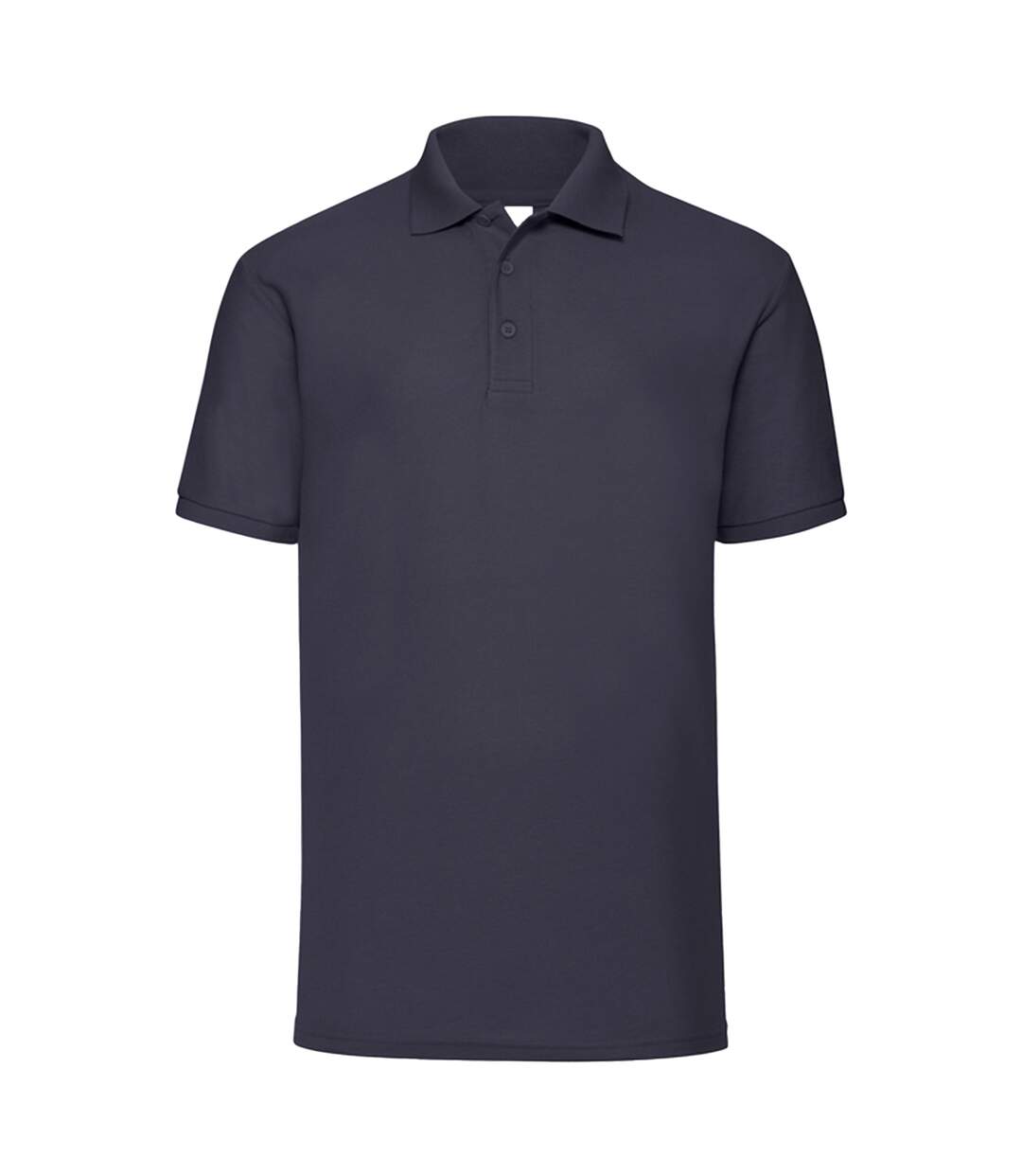 Mens 65/35 Polo Shirt Deep Navy Fruit Of The Loom-1