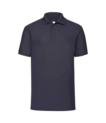 Mens 65/35 Polo Shirt Deep Navy Fruit Of The Loom