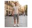 Bermuda à carreaux homme Winchester INTACT3 en coton gris multi-poches pour les loisirs-5