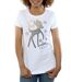 Disney - T-shirt BAMBI WINTER DEER - Femme (Blanc) - UTBI14809-3