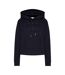 Sweat À Capuche Motif/style Logo Brodé Femme Bleu Marine Tommy Hilfiger-1