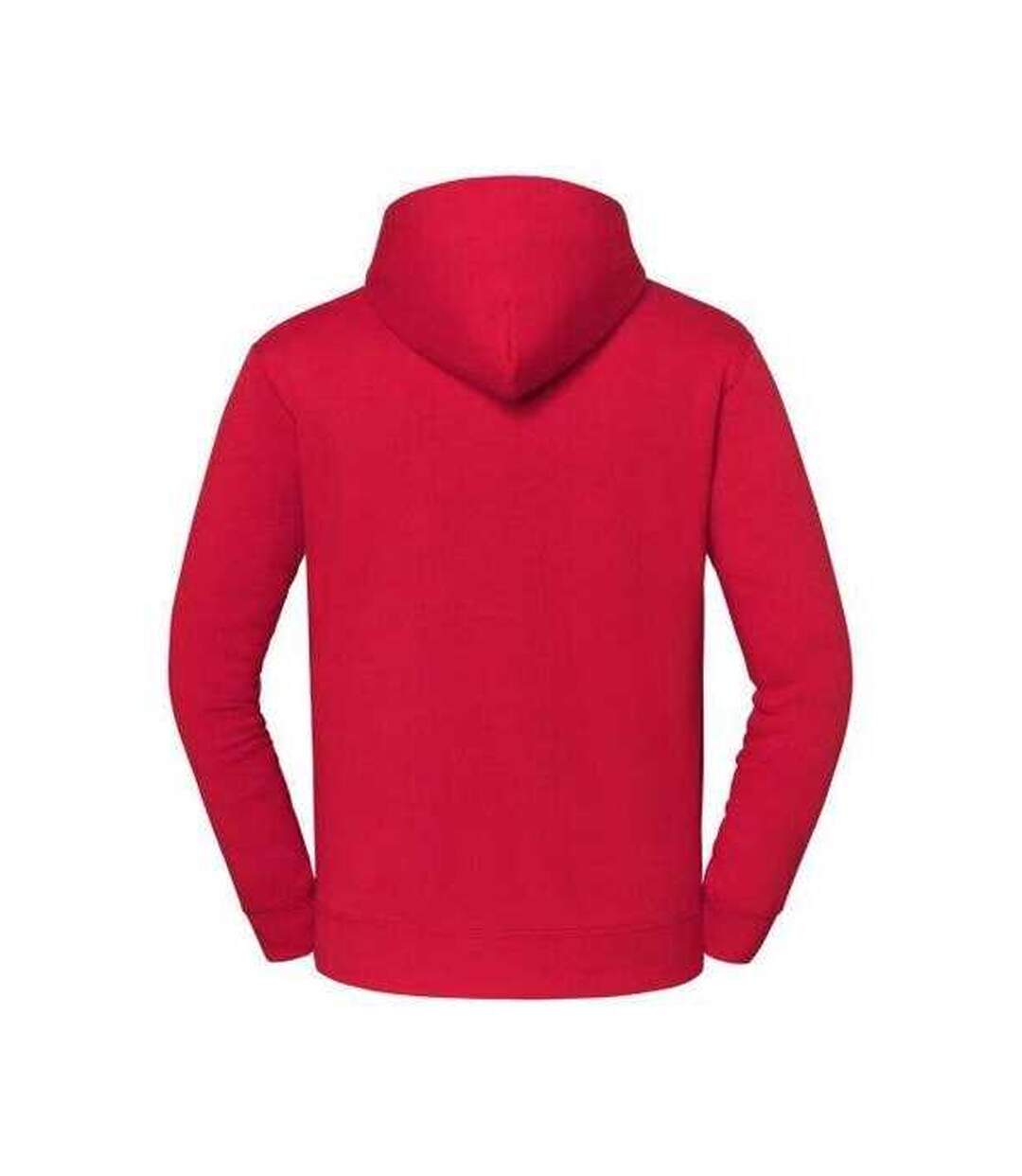 Sweat Uni À Capuche Iconic Premium Adulte Rouge Fruit Of The Loom-2