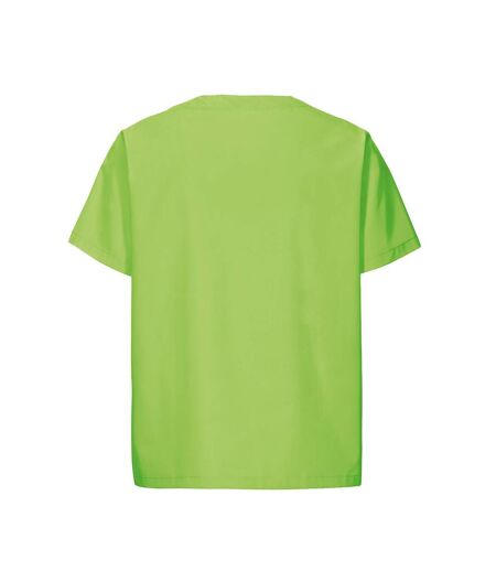 Unisex Adult Work Tunic Lemon Green Exner