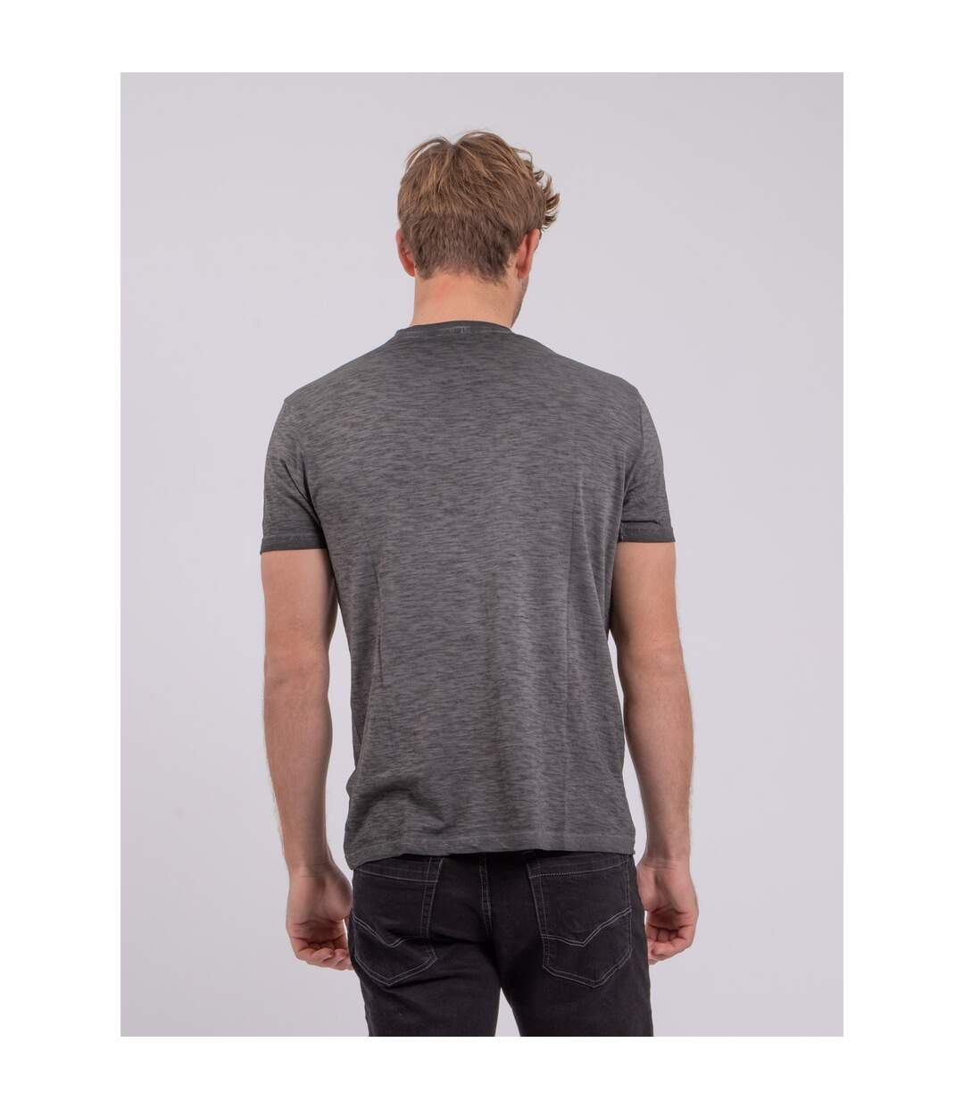 T-shirt manches courtes col rond pur coton NOUMARTY-2