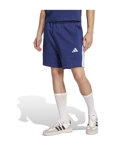 Short Décontracté Motif/style Blocs De Couleurs Homme Bleu Foncé Adidas