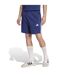 Short Décontracté Motif/style Blocs De Couleurs Homme Bleu Foncé Adidas-2