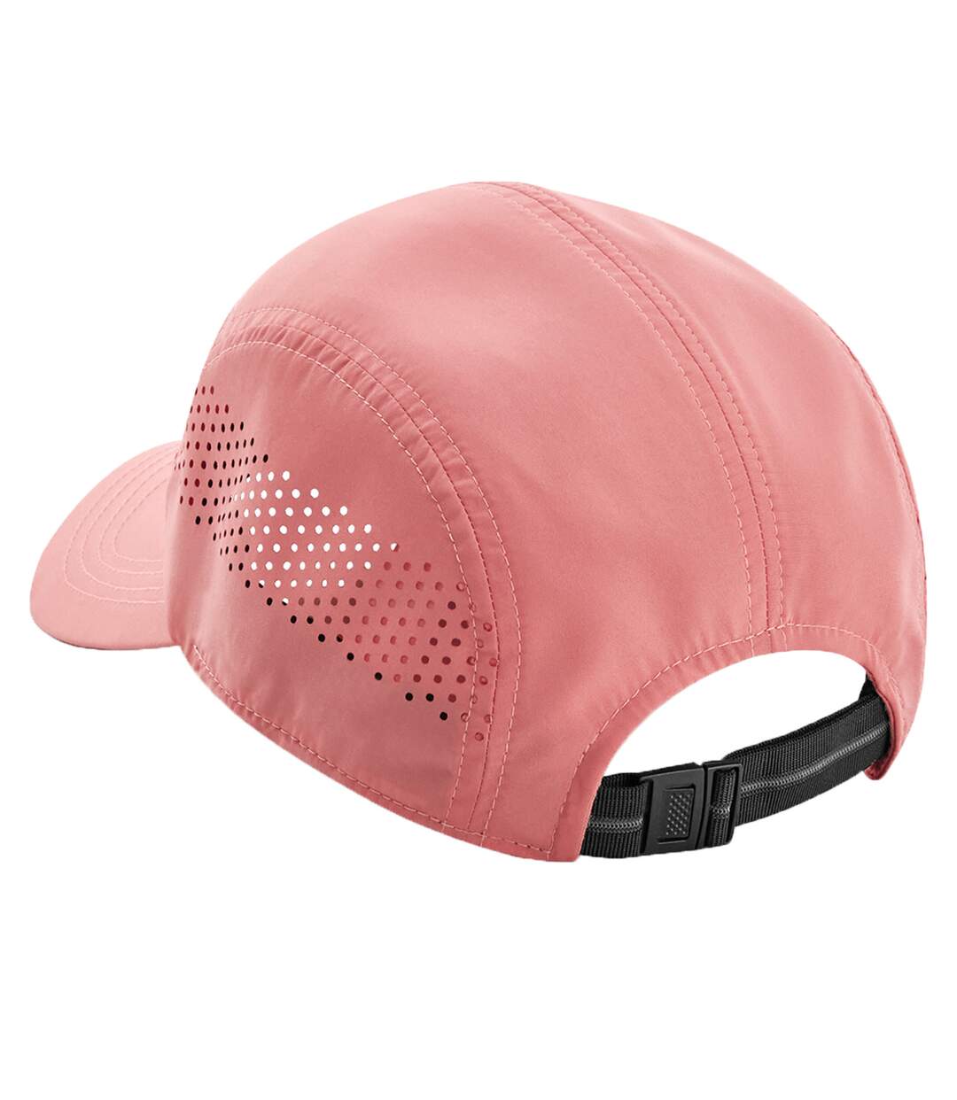 Technical running cap one size salmon pink Beechfield-2