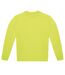 Sweat Id.222 Adulte Vert Fluo B&C-1