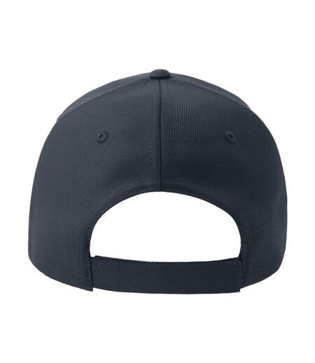 Casquette De Baseball Motif/style 5 Panneaux Recy Five Piping Adulte Bleu Marine Blanc Atlantis Headwear