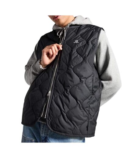 Veste noire homme converse vest