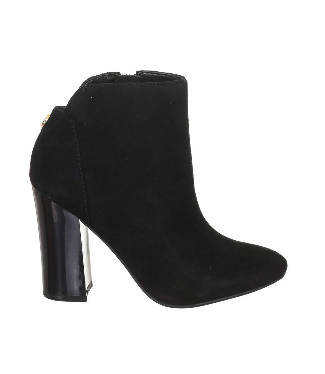 Heeled ankle boots with round toe FLLUA3SUE09 woman