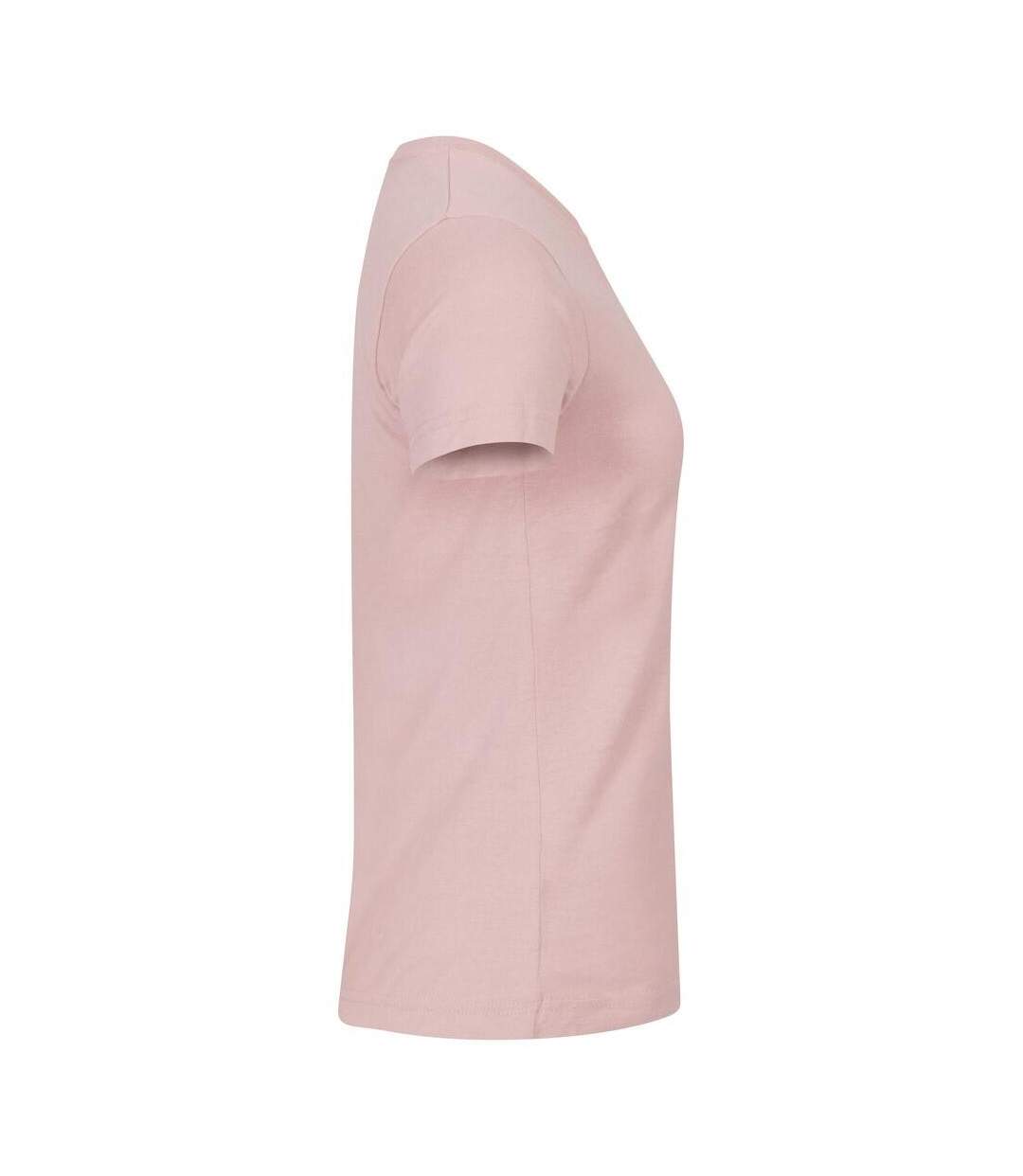T-shirt Basic Femme Rose Bonbon Clique-4