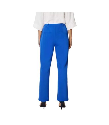 Womens/ladies high waist tapered trousers cobalt Principles