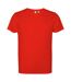 Mens estoril short-sleeved t-shirt red Roly-1