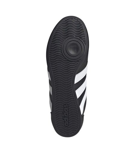 Womens/ladies Tekwen Lace Up Casual Shoes Black White Adidas