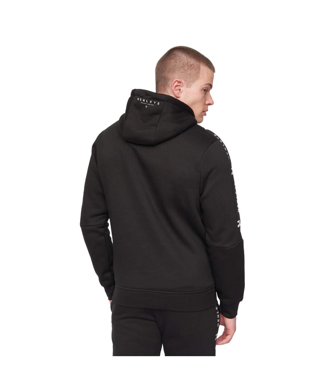 Sweat À Capuche Tapehen Homme Noir Henleys-3