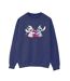 Disney - Sweat LILO AND STITCH OHANA HEART WITH ANGEL - Femme (Bleu marine) - UTBI22847-1