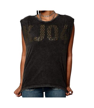 T-Shirt charbon femme kaporal volve - l