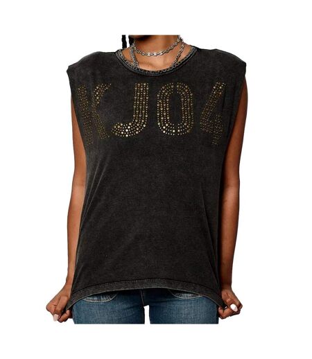 T-Shirt charbon femme kaporal volve - l
