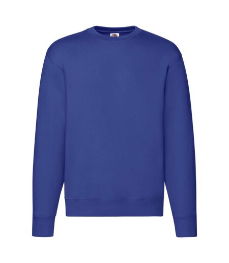 Mens Premium Set-in Sweatshirt Royal Blue Fruit Of The Loom