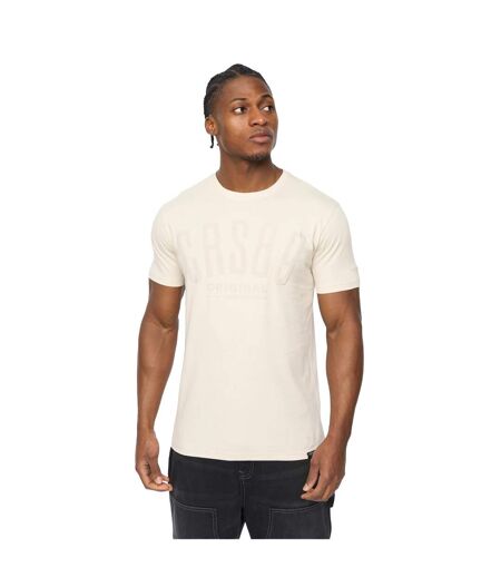 T-shirt Hallfell Homme Beige Crosshatch