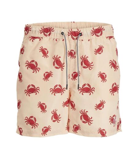 Short de bain Orange à Motifs Homme Jack & Jones 12253230 - L