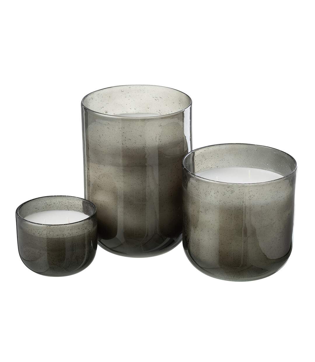 Bougie Parfumée en Verre Li-Ly 15cm Incense Vert-3