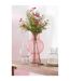 Vase Boule en Verre Pinky Perfect 22cm Transparent-3