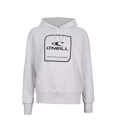 Sweat à Capuche Gris Chiné Femme O'Neill Cube - XL