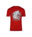 Mens Tiger Logo T-shirt Red Cavalli Class-1