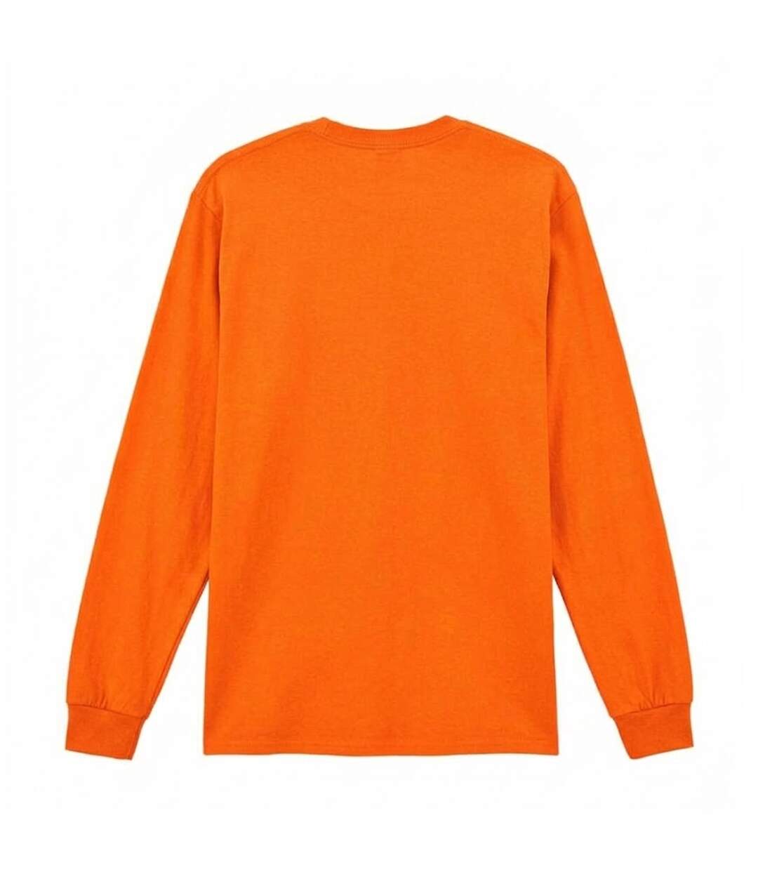 T-shirt Manches Longues Sécurité Ultra Homme Orange Vif Gildan-2