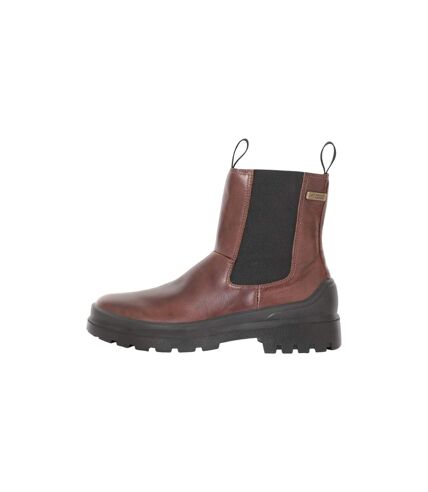 Bottines chelsea clydebank femme marron foncé Hinter + Hobart