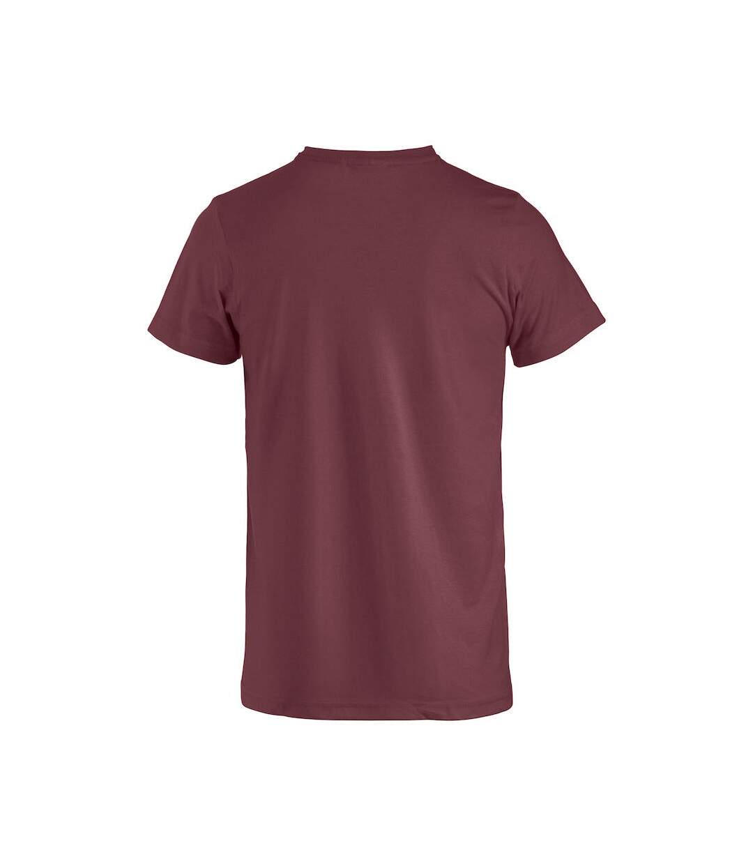 Clique Mens Basic T-Shirt (Burgundy)
