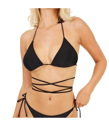 Haut De Maillot De Bain Femme Noir Brave Soul