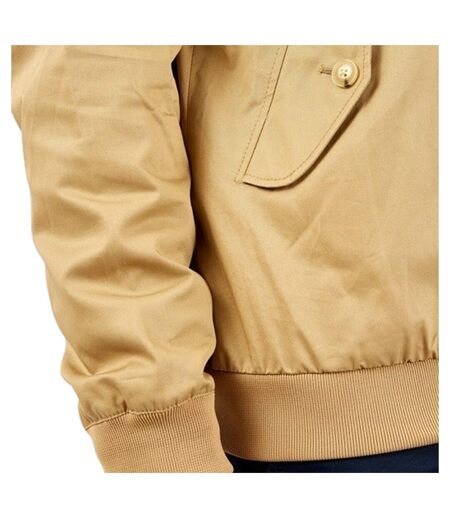 Veste Motif/style Signature Harrington Homme Sable Ben Sherman