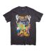 T-shirt Where Are You Adulte Charbon Scooby Doo-2